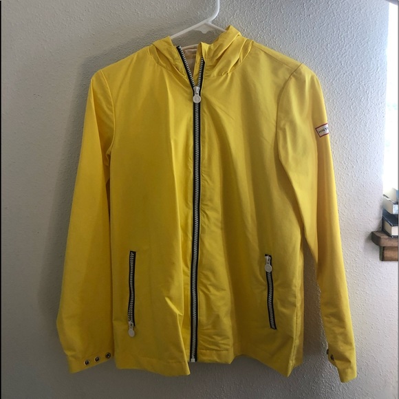 Hunter Jackets & Blazers - Hunter yellow raincoat